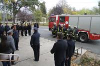 Gépjárműfecskendőt kaptak a sárosdi önkéntes tűzoltók