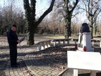 Koszorúzás a Polgári Védelem Világnapja alkalmából